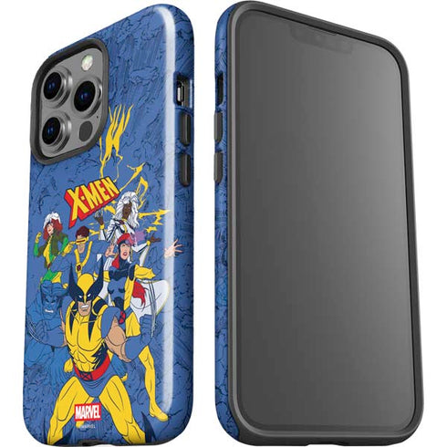 Marvel X-Men Team iPhone 15 Pro Impact Case