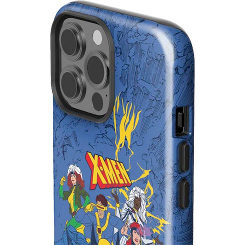 Marvel X-Men Team iPhone 15 Pro Max Impact Case
