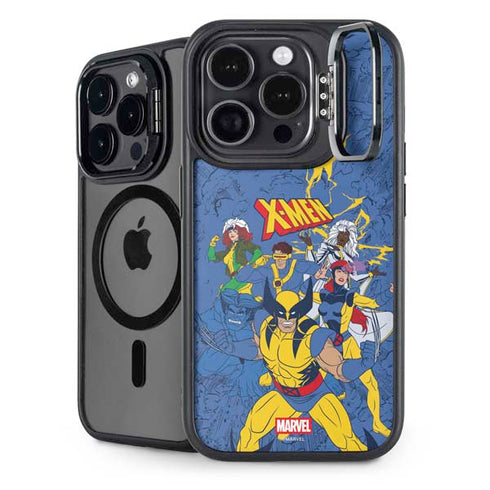 Marvel X-Men Team iPhone 15 Pro Max Kickstand Case