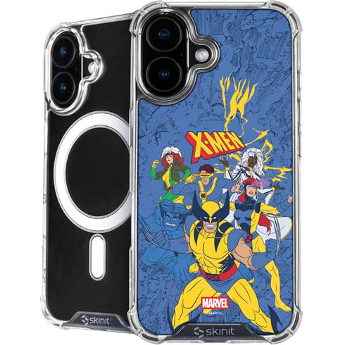 Marvel X-Men Team iPhone 16 Plus MagSafe Case