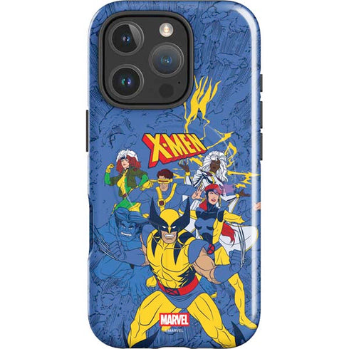 Marvel X-Men Team iPhone 16 Pro Magsafe Impact Case