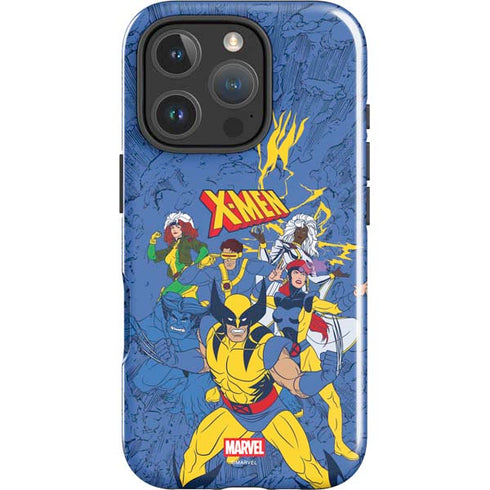 Marvel X-Men Team iPhone 16 Pro Max Impact Case