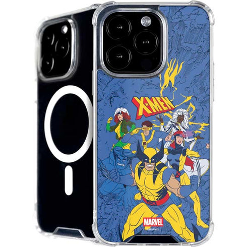 Marvel X-Men Team iPhone 16 Pro Max MagSafe Case