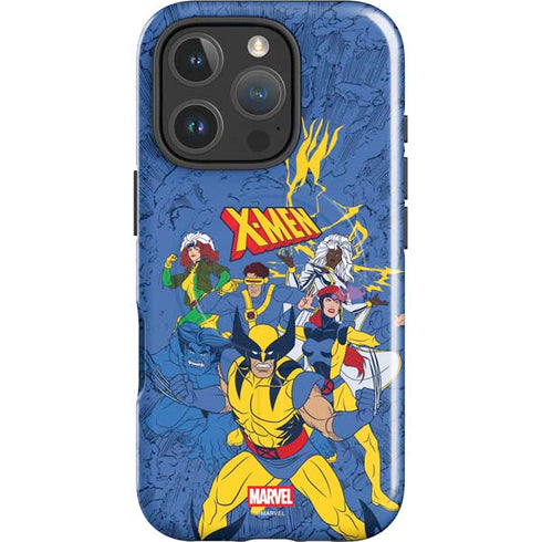 Marvel X-Men Team iPhone 16 Pro Max Magsafe Impact Case