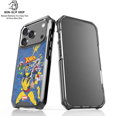 Marvel X-Men Team iPhone 17 Pro Clear Case