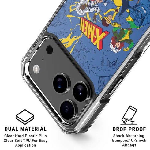 Marvel X-Men Team iPhone 18 Pro Clear Case