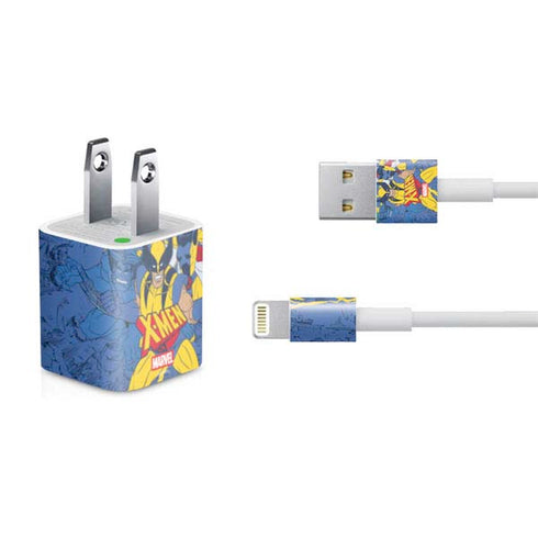 Marvel X-Men Team iPhone Charger (5W USB) Skin