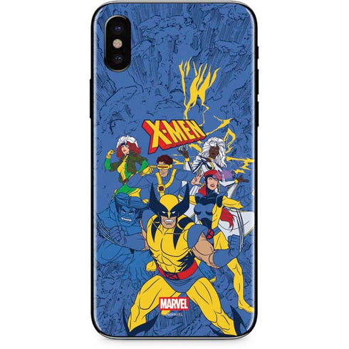 Marvel X-Men Team iPhone X Skin