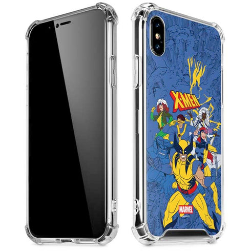 Marvel X-Men Team iPhone X/XS Clear Case