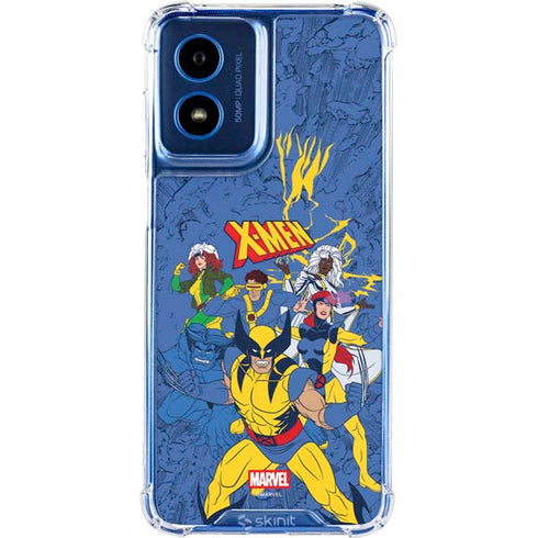 Marvel X-Men Team Moto G 5G (2024) Clear Case