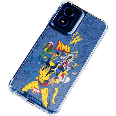 Marvel X-Men Team Moto G 5G (2024) Clear Case