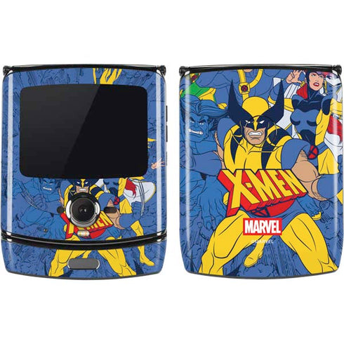 Marvel X-Men Team Motorola RAZR Skin