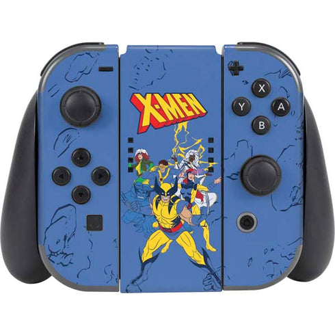 Marvel X-Men Team Nintendo Switch (2017-2021) Joy-Con Controller Skin