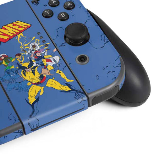 Marvel X-Men Team Nintendo Switch (2017-2021) Joy-Con Controller Skin