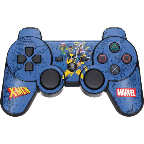 Marvel X-Men Team PS3 Dual Shock wireless controller Skin