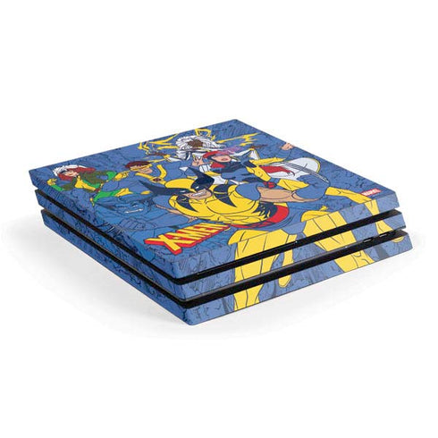 Marvel X-Men Team PS4 Pro Console Skin