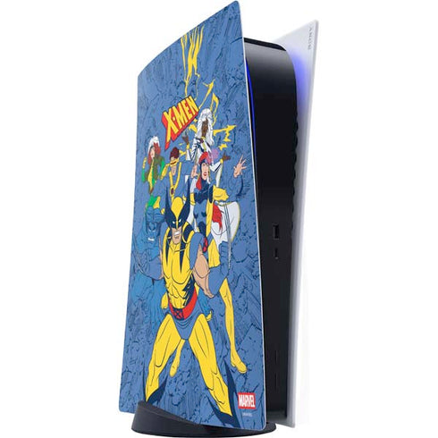 Marvel X-Men Team PS5 Digital Edition Console Skin