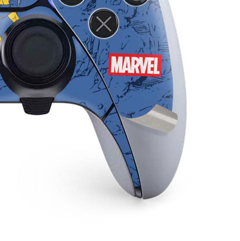 Marvel X-Men Team PS5 DualSense Edge Pro Controller Skin