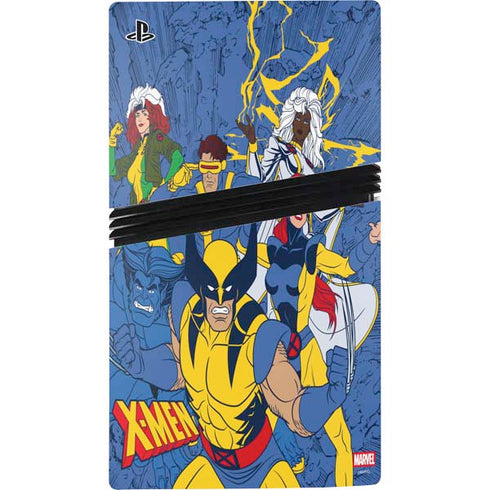 Marvel X-Men Team PS5 Pro Disk Bundle Skin