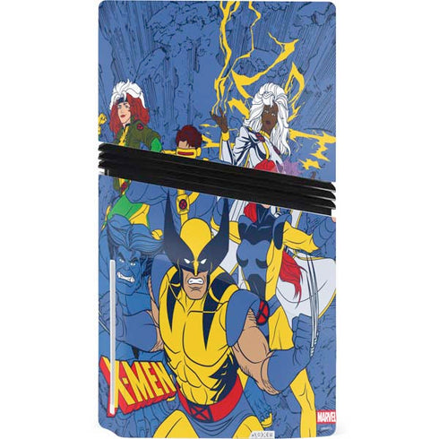 Marvel X-Men Team PS5 Pro Disk Bundle Skin