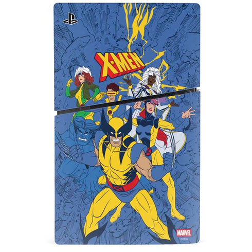 Marvel X-Men Team PS5 Slim Disk Bundle Skin