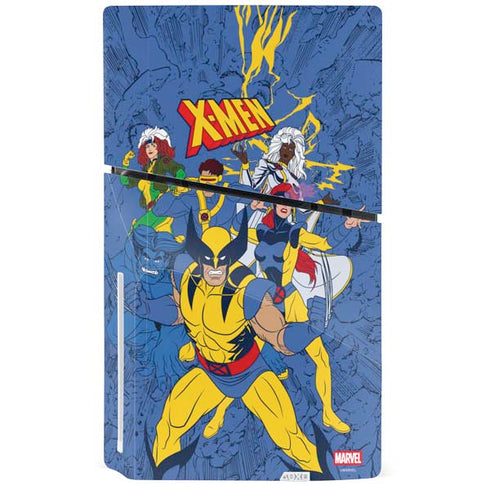 Marvel X-Men Team PS5 Slim Disk Bundle Skin