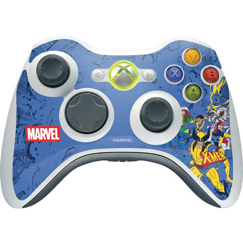 Marvel X-Men Team Xbox 360 Wireless Controller Skin