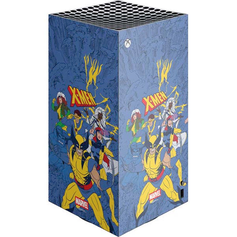 Marvel X-Men Team XBox Series X Digital Edition Console Skin