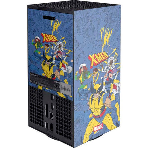 Marvel X-Men Team XBox Series X Digital Edition Console Skin