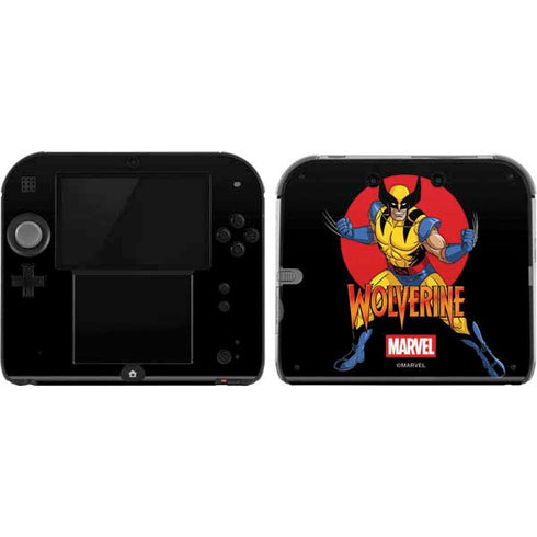 Marvel X-Men Wolverine Nintendo 2DS Skin