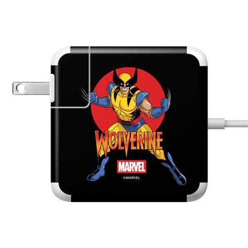Marvel X-Men Wolverine 85W Power Adapter (15 and 17 inch MacBook Pro Charger) Skin