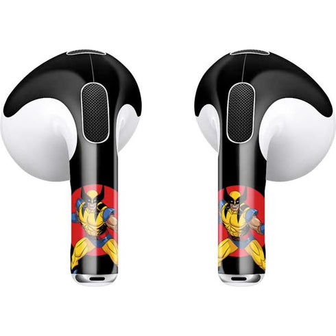 Marvel X-Men Wolverine Apple AirPods (3rd Gen 2021) Skin