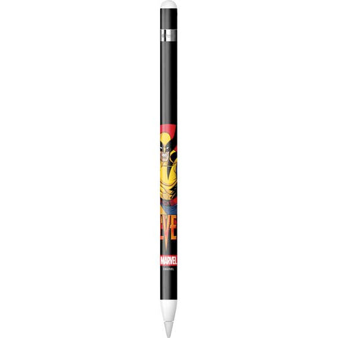 Marvel X-Men Wolverine Apple Pencil (1st Gen, 2017) Skin