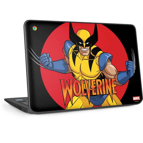 Marvel X-Men Wolverine HP Chromebook Skin