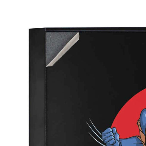 Marvel X-Men Wolverine Corsair 4000D Tempered Glass Mid-Tower ATX Case Skin