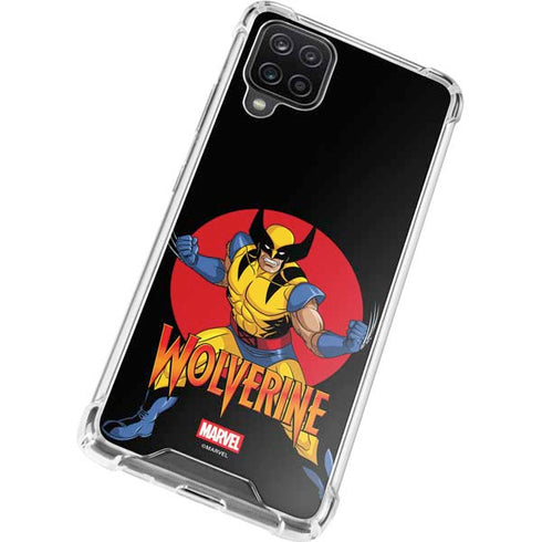 Marvel X-Men Wolverine Galaxy A12 Clear Case