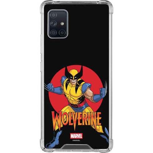 Marvel X-Men Wolverine Galaxy A51 5G Clear Case