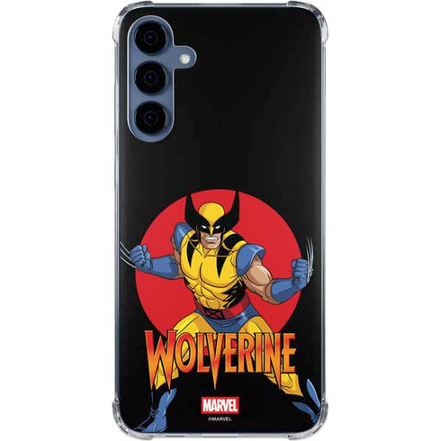 Marvel X-Men Wolverine Galaxy A55 5G Clear Case