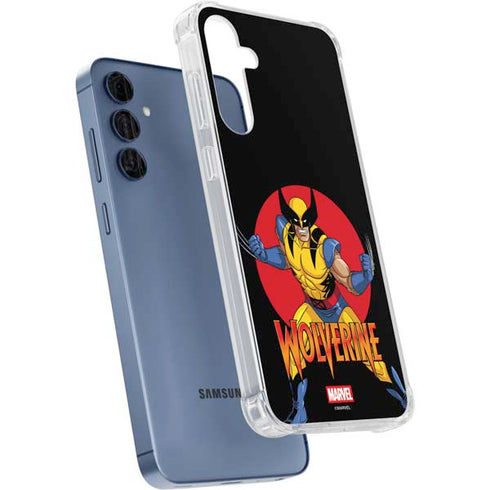 Marvel X-Men Wolverine Galaxy A55 5G Clear Case