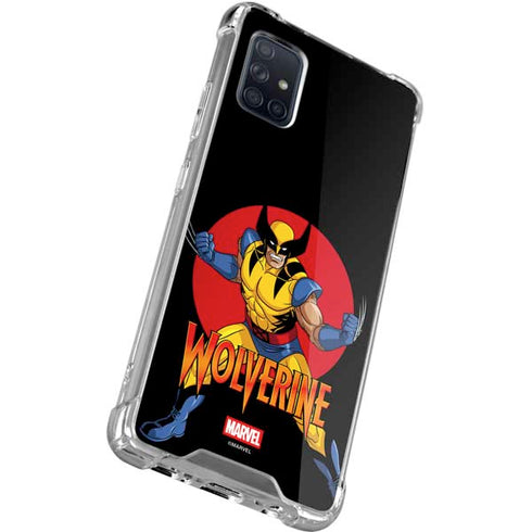 Marvel X-Men Wolverine Galaxy A71 5G Clear Case