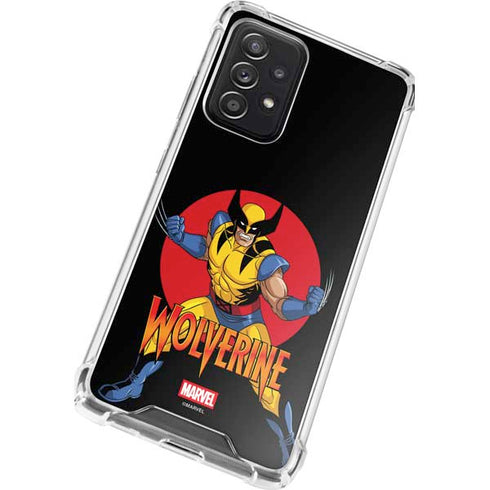 Marvel X-Men Wolverine Galaxy A72 5G Clear Case