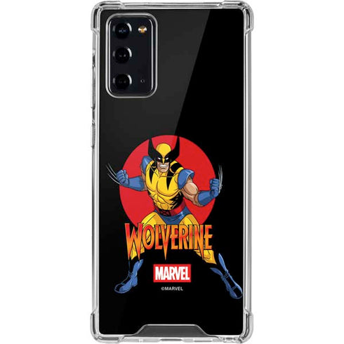 Marvel X-Men Wolverine Galaxy Note20 5G Clear Case