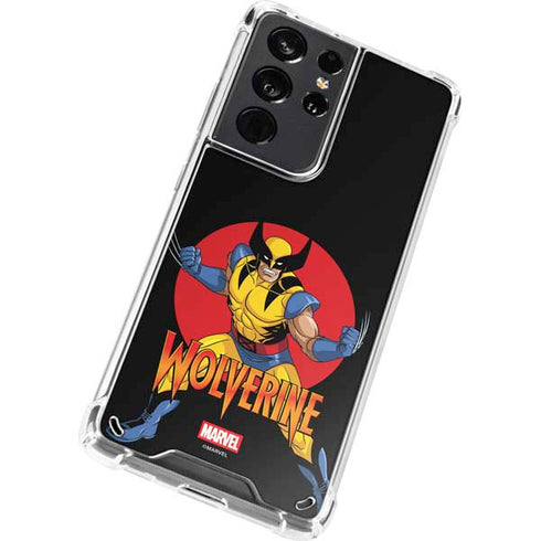 Marvel X-Men Wolverine Galaxy S21 Ultra 5G Clear Case