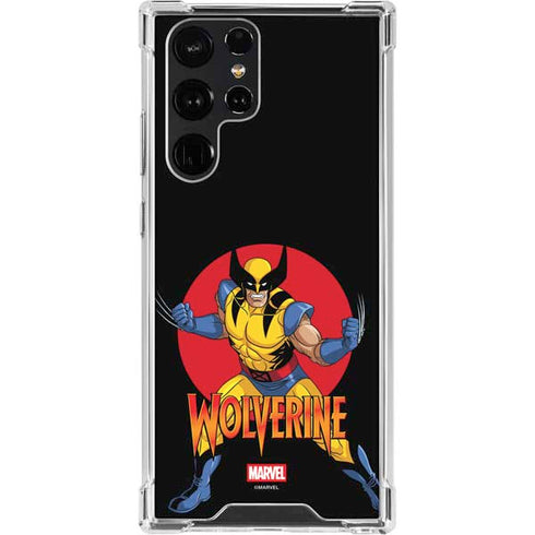Marvel X-Men Wolverine Galaxy S22 Ultra Clear Case