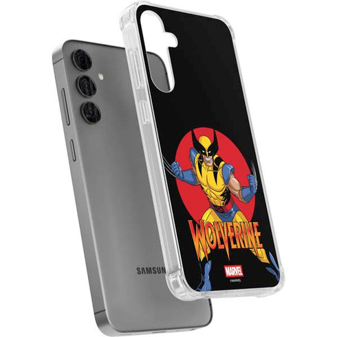 Marvel X-Men Wolverine Galaxy S24 Plus Clear Case