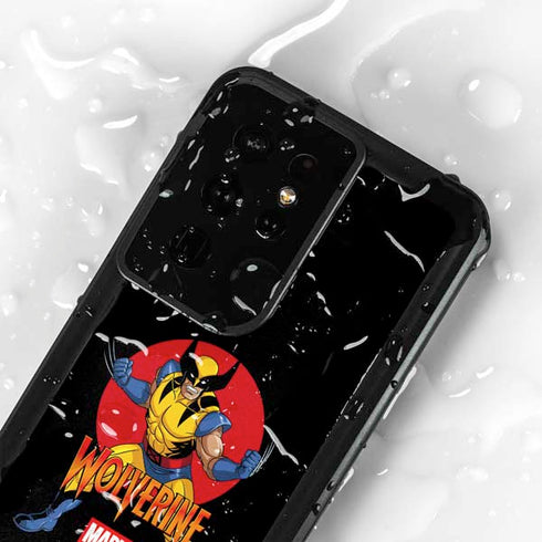 Marvel X-Men Wolverine Galaxy S24 Ultra Waterproof Case