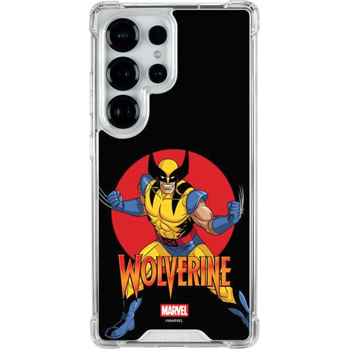 Marvel X-Men Wolverine Galaxy S25 Ultra Clear Case