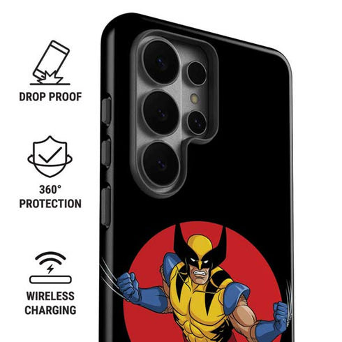 Marvel X-Men Wolverine Galaxy S26 Ultra Impact Case
