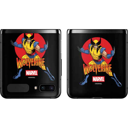 Marvel X-Men Wolverine Galaxy Z Flip Skin