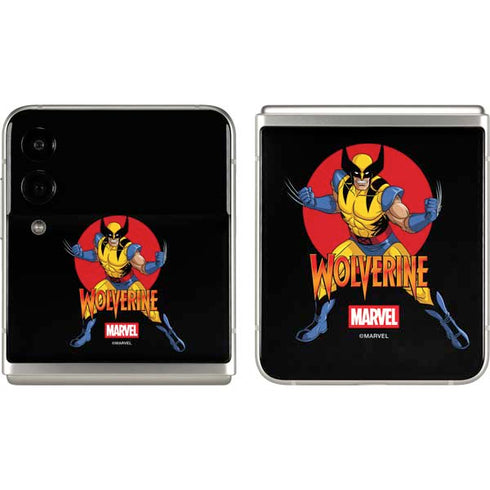 Marvel X-Men Wolverine Galaxy Z Flip3 5G Skin